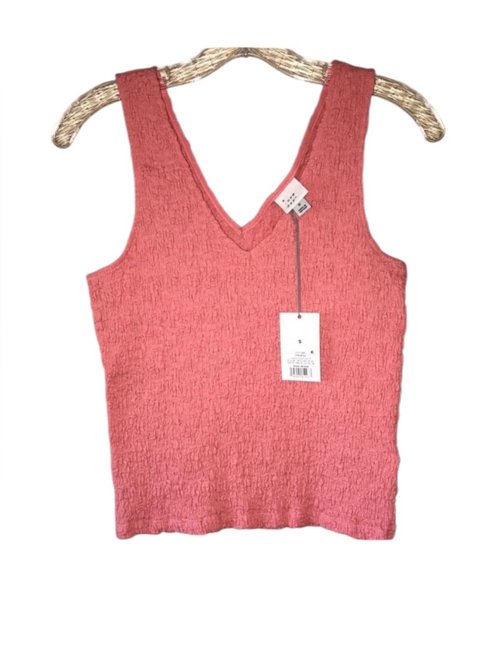 NEW A New Day Orange Tank Top